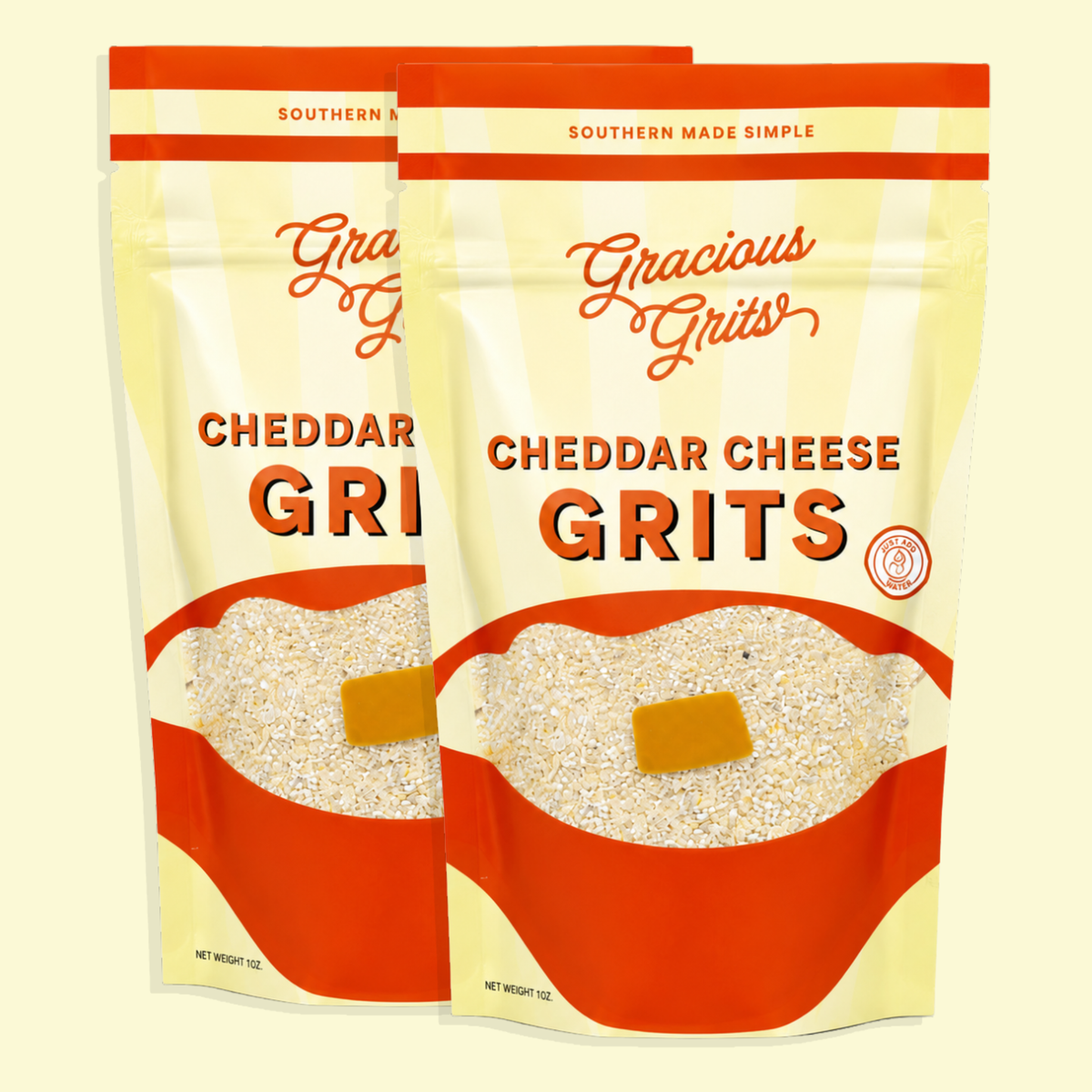 Cheddar Cheese Grits, 2-Pack