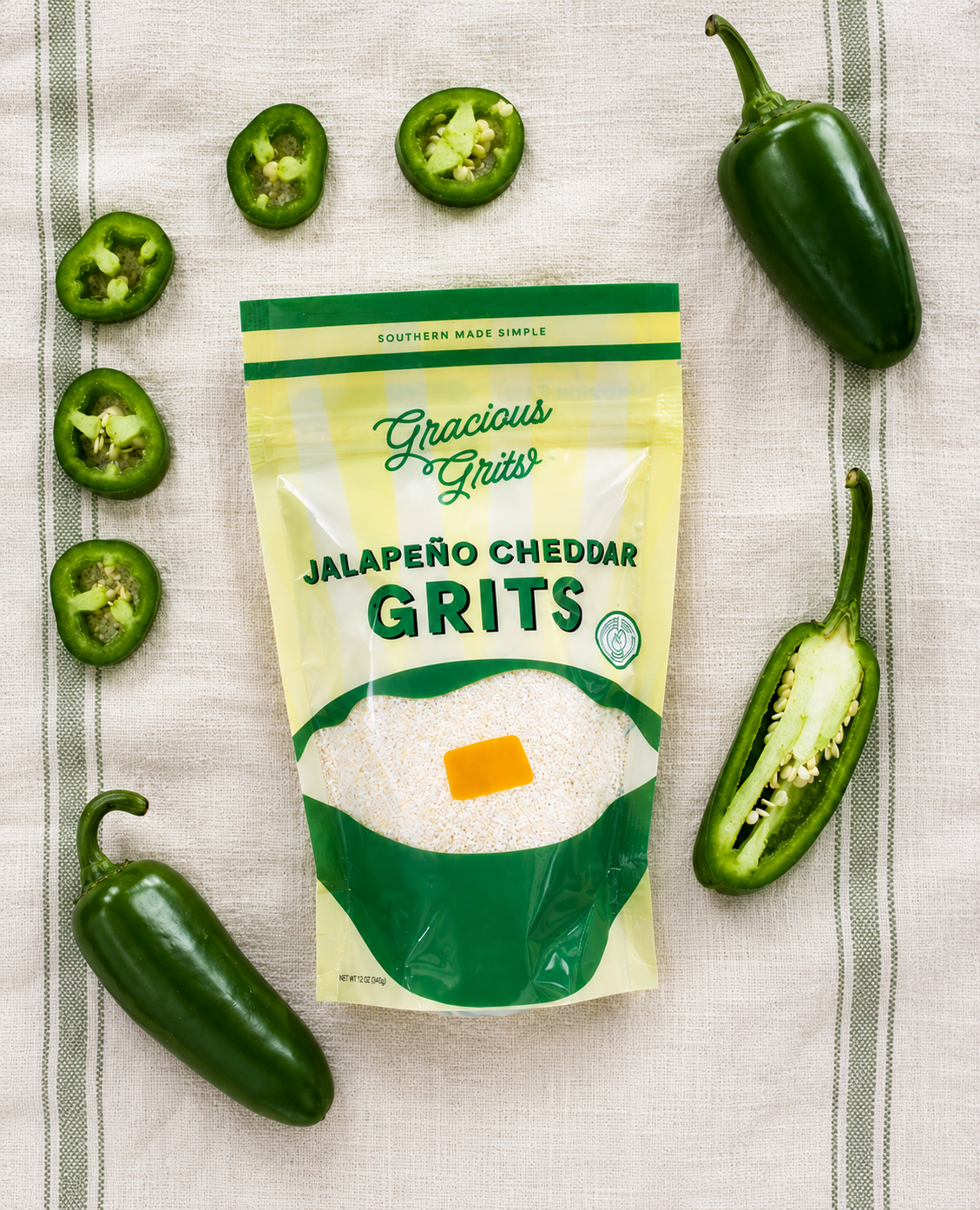 Jalapeño Cheddar Grits, 2-Pack